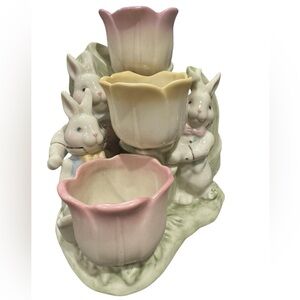 LENOX Occasions Vintage Easter Tulip Tealight Holder